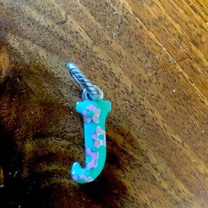 Brighton letter J charm